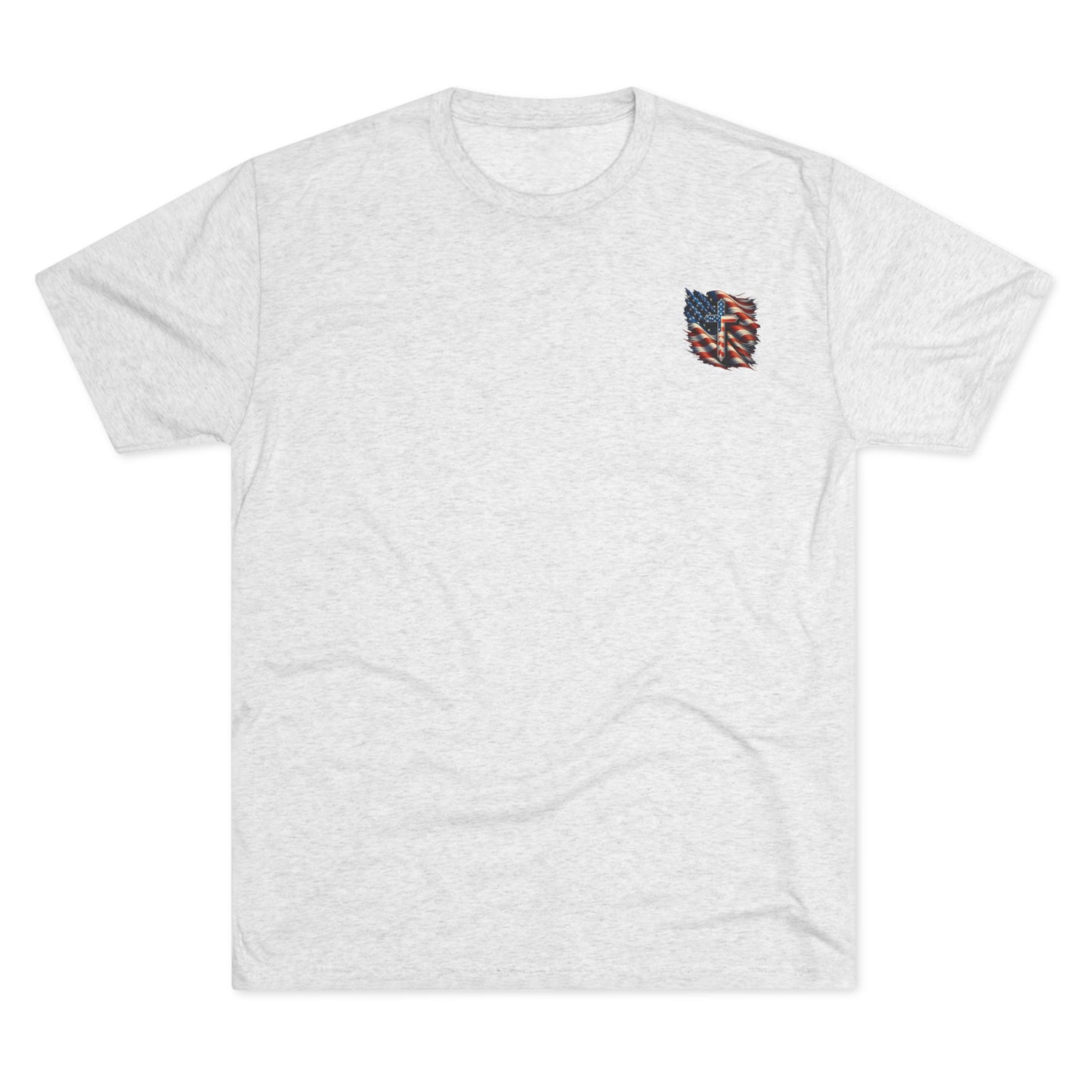 Copy of Unisex Tri-Blend Crew Tee "GOD BLESS AMERICA"