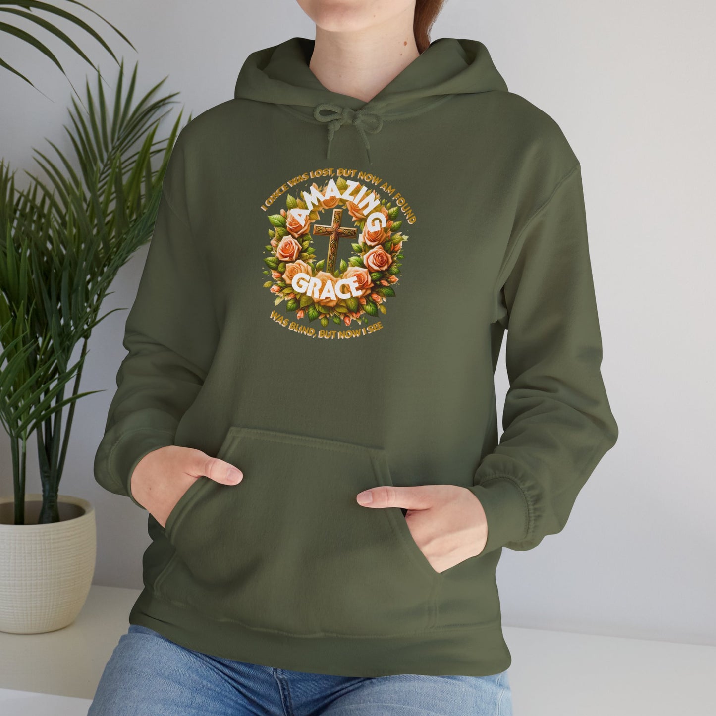 Copy of Unisex Heavy Blend™ Hooded Sweatshirt "Amazing Grace"