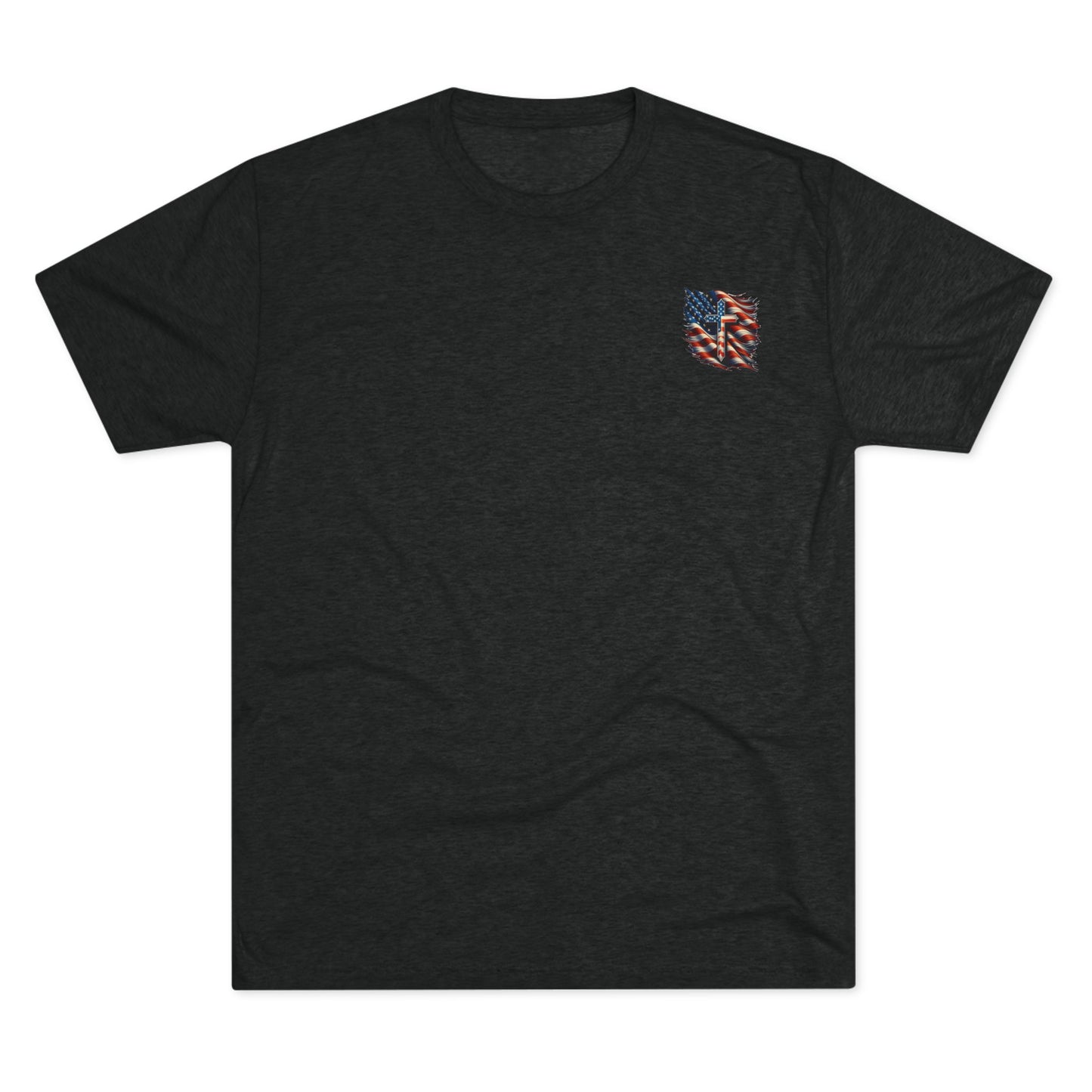 Copy of Unisex Tri-Blend Crew Tee "GOD BLESS AMERICA"