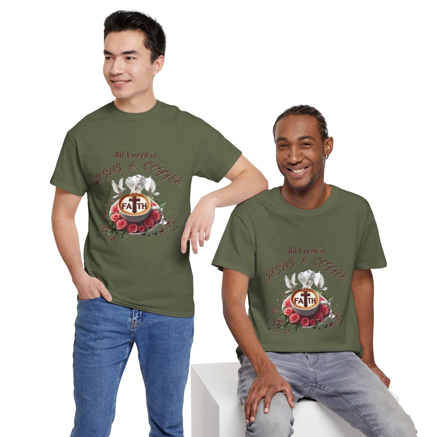 Copy of Jesus and Coffee Tee