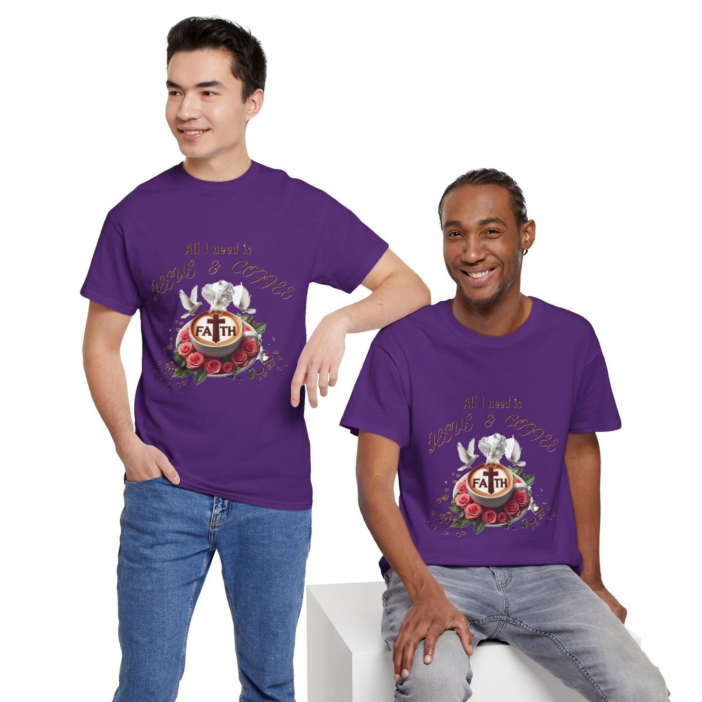 Copy of Jesus and Coffee Tee