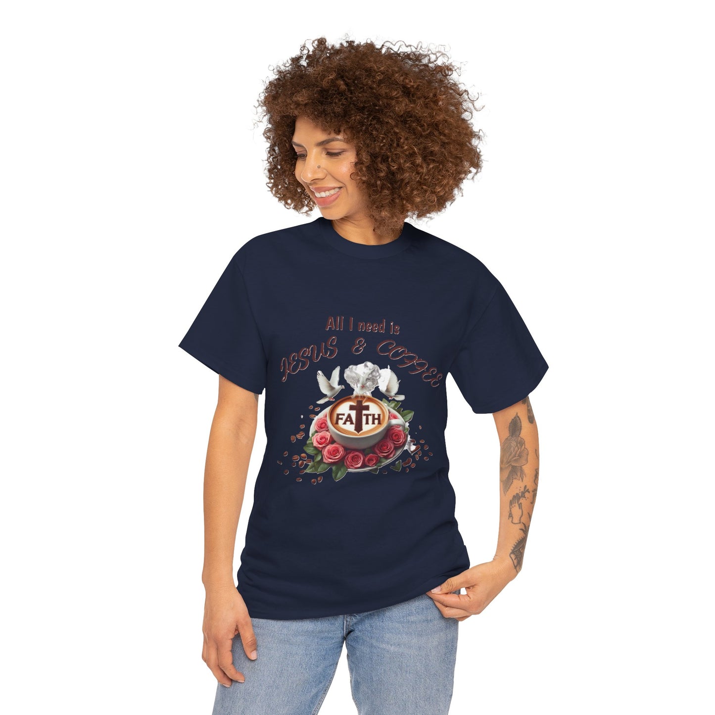 Copy of Jesus and Coffee Tee