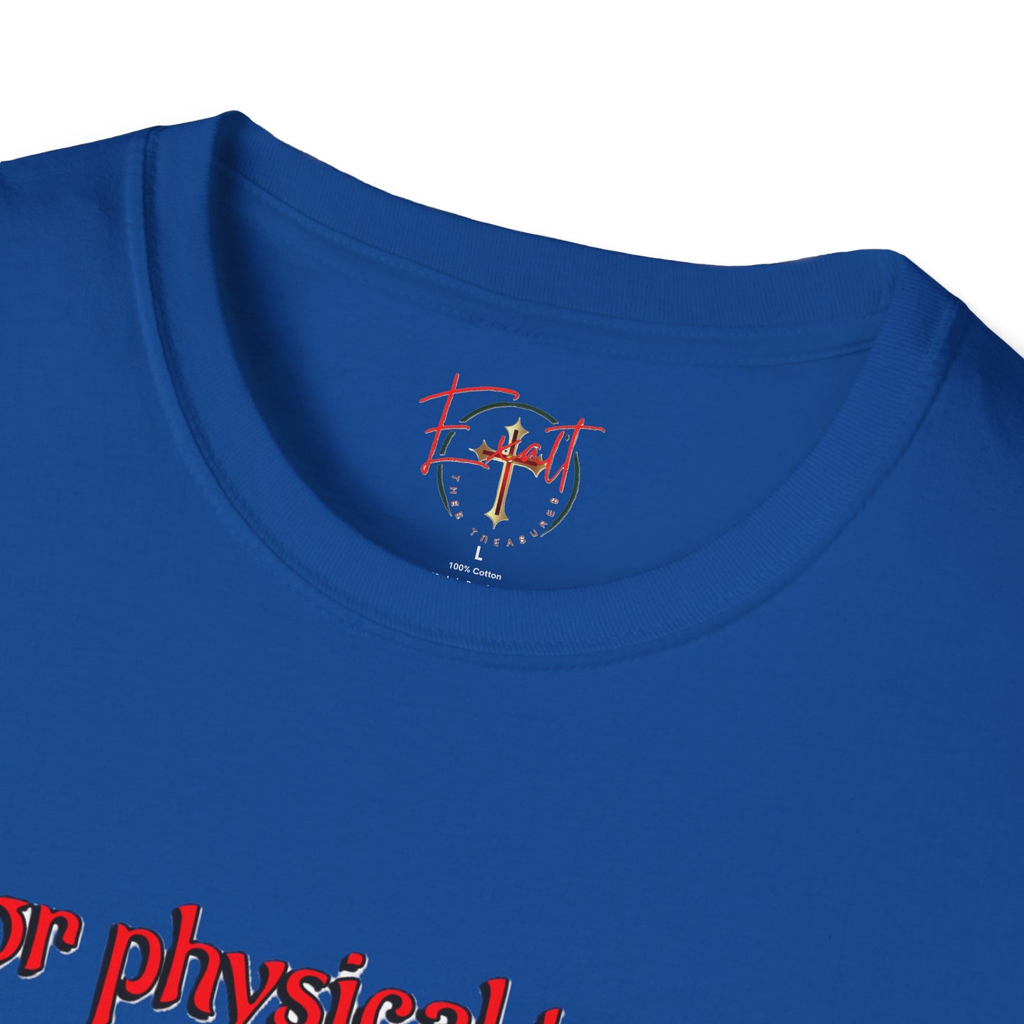 Christian Verse Softstyle T-Shirt - 1 Timothy 4:8