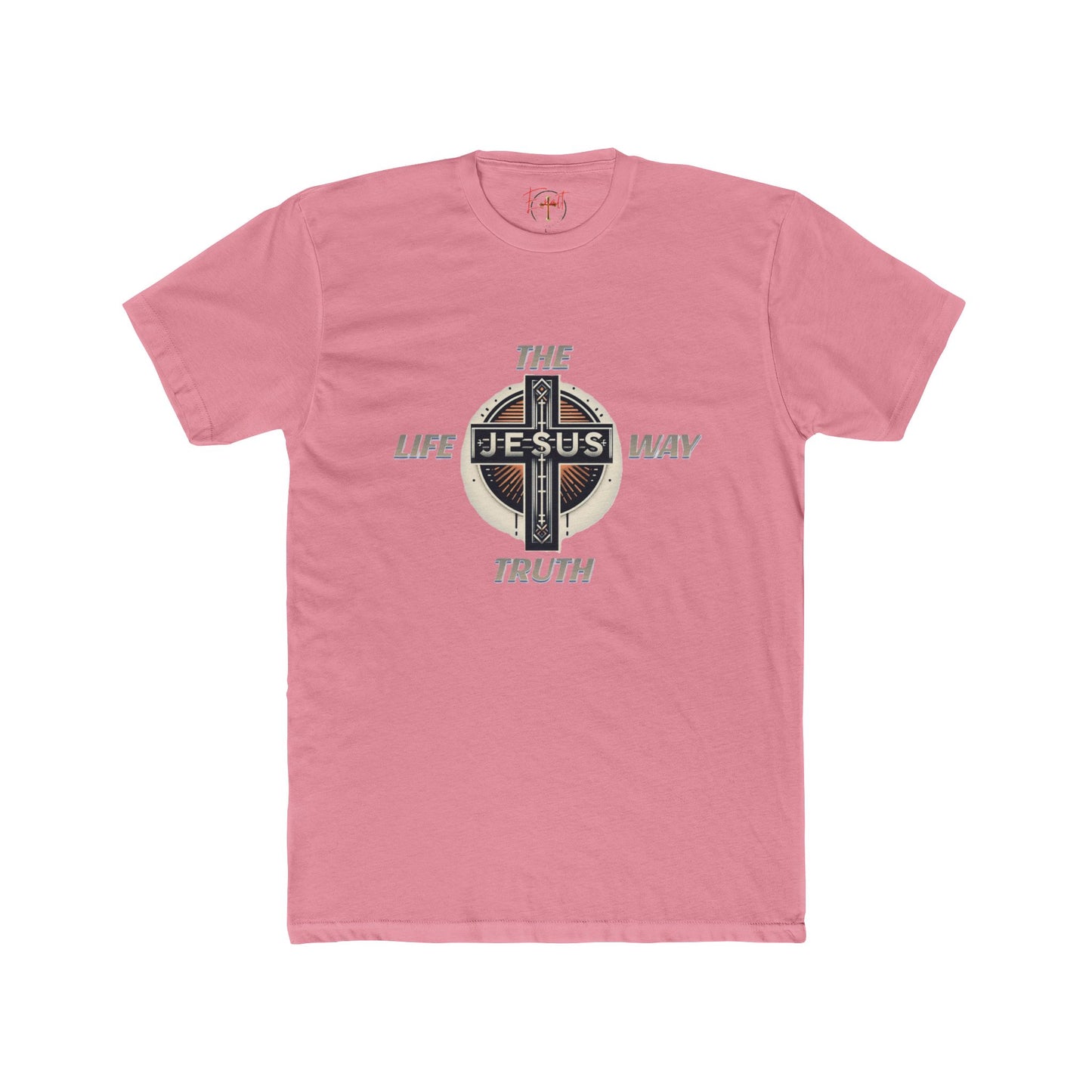 Copy of Unisex Cotton Crew Tee "THE WAY TRUTH LIFE"