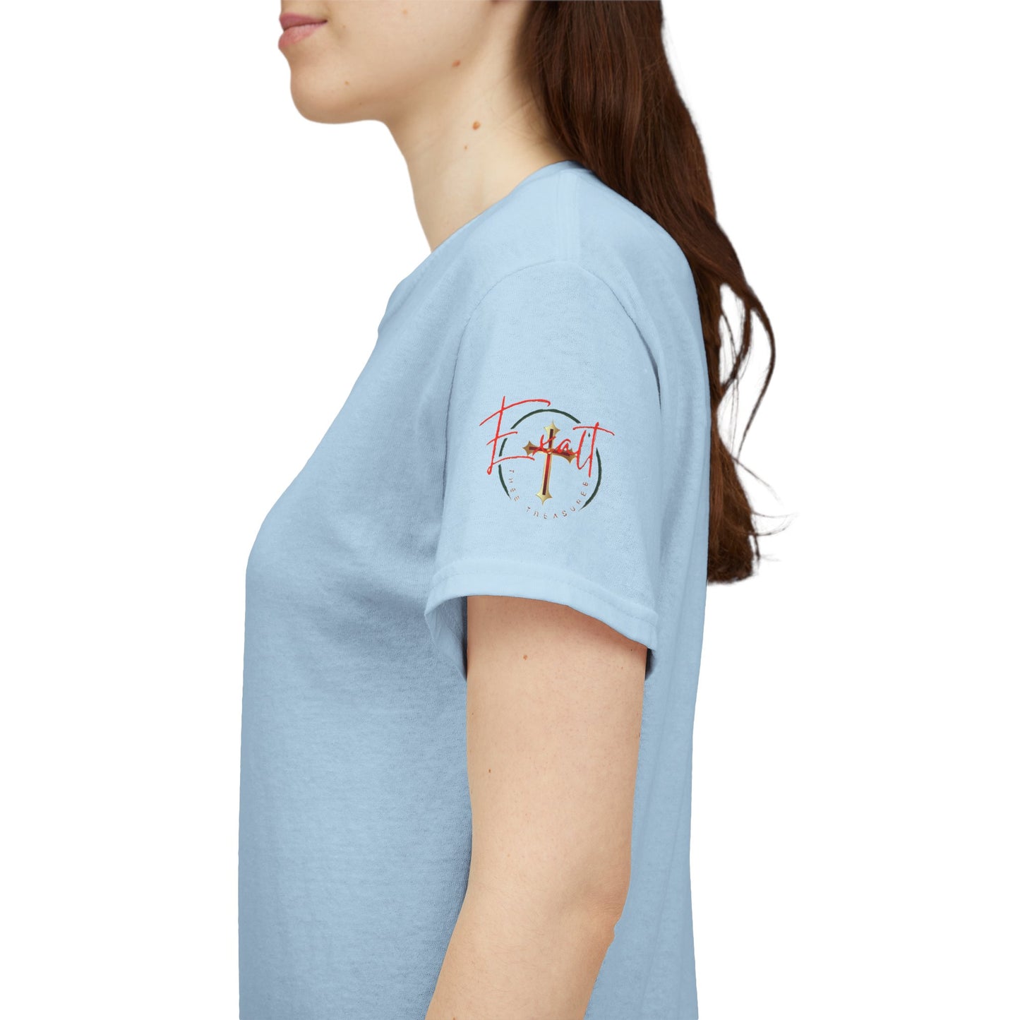 Christian Tee - Philippians 4:13 'Faith Is My Strength'