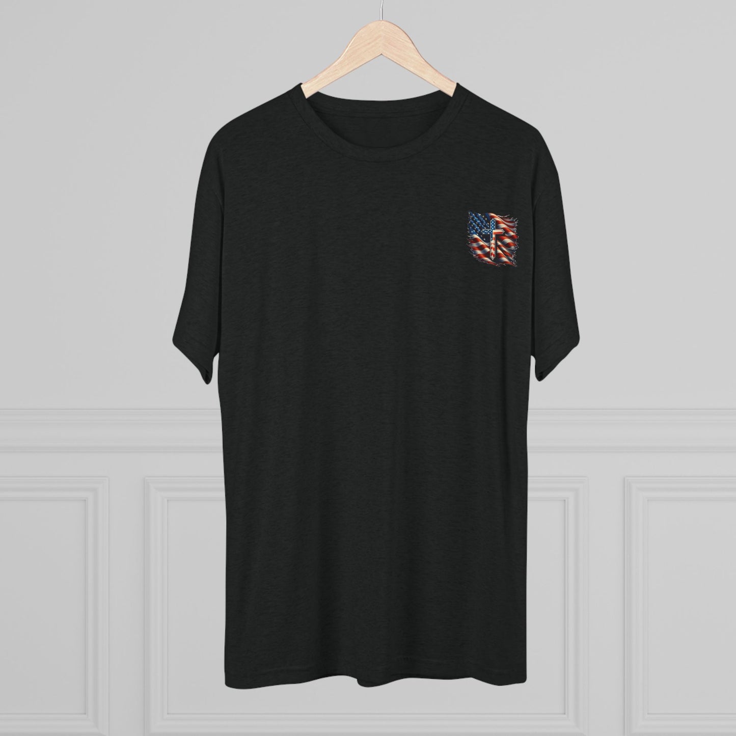 Copy of Unisex Tri-Blend Crew Tee "GOD BLESS AMERICA"