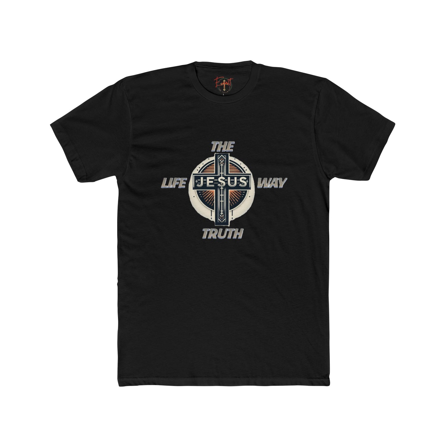 Copy of Unisex Cotton Crew Tee "THE WAY TRUTH LIFE"