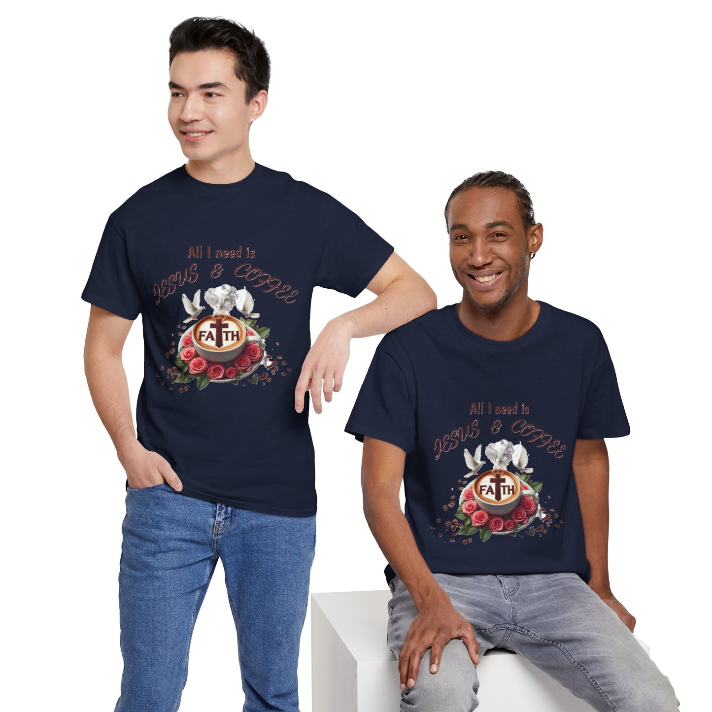 Copy of Jesus and Coffee Tee
