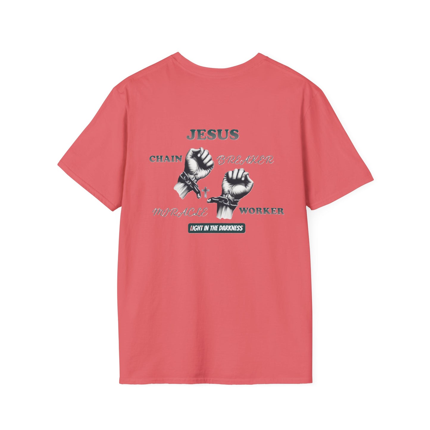 Christian Unisex Tee - Jesus Chain Breaker Design