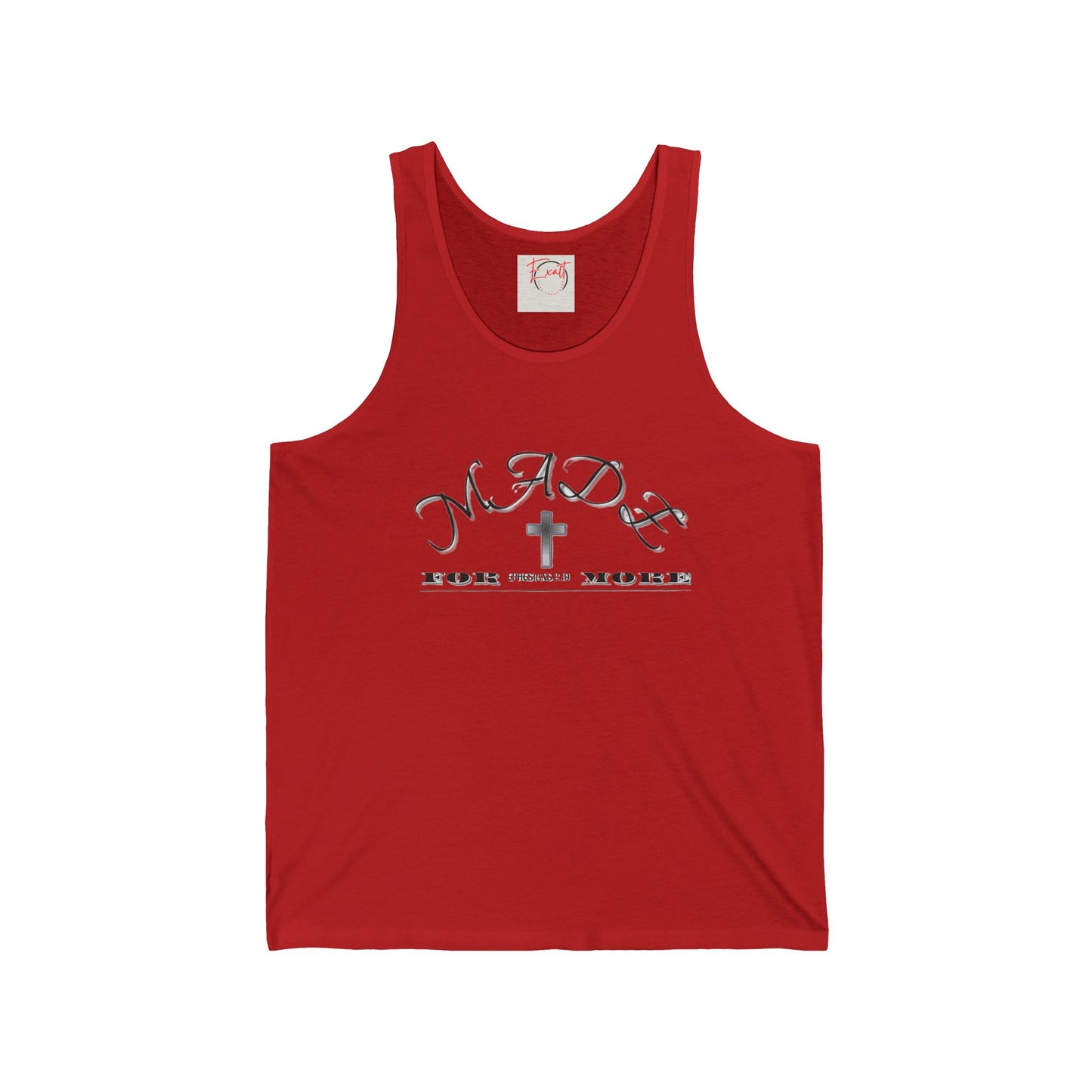 Unisex "Made for More" Jersey Tank