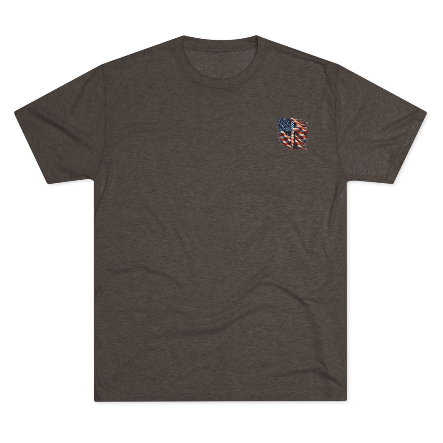 Copy of Unisex Tri-Blend Crew Tee "GOD BLESS AMERICA"