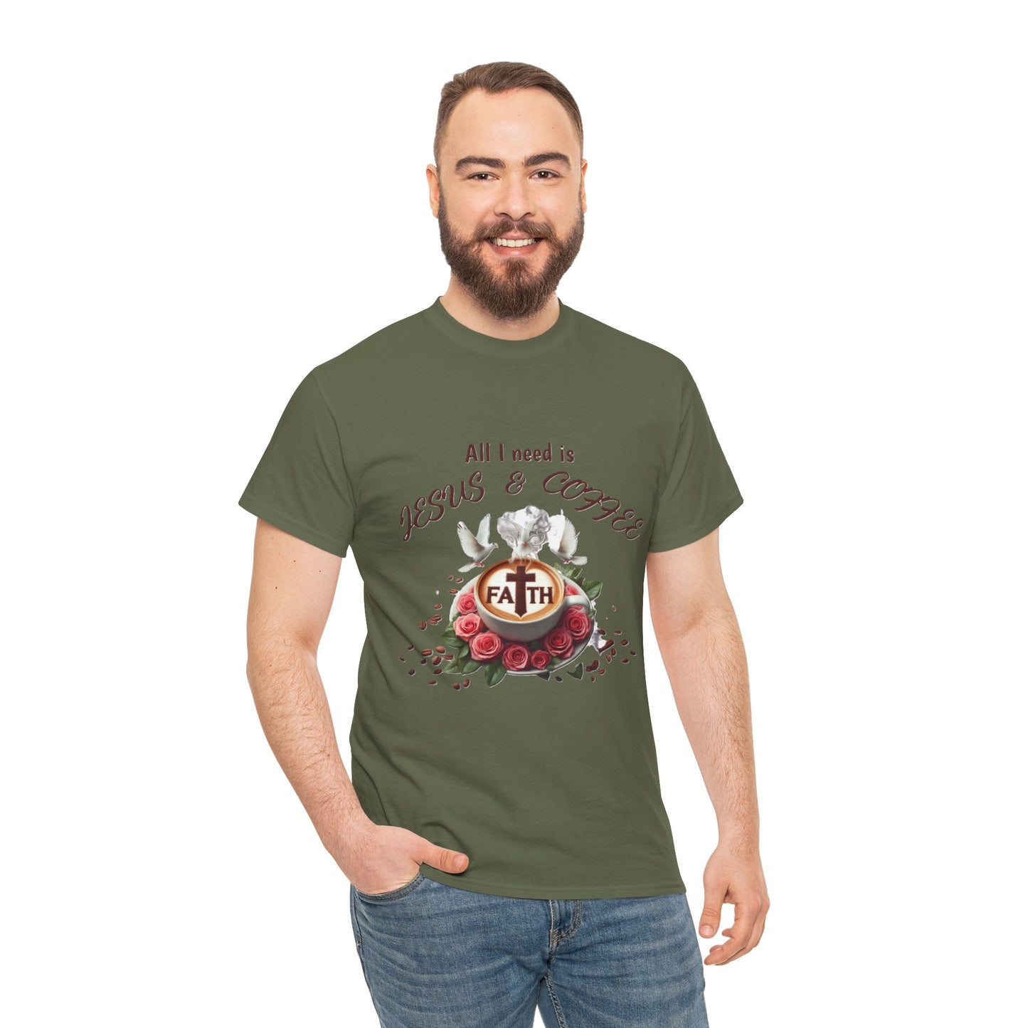 Copy of Jesus and Coffee Tee