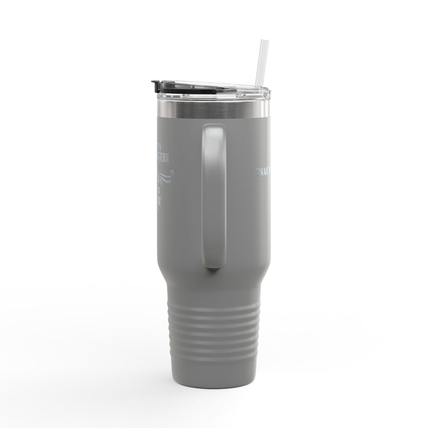 Travel Mug - Bible Verse 'He gives Strength to the Weary' Isaiah 40:29-31