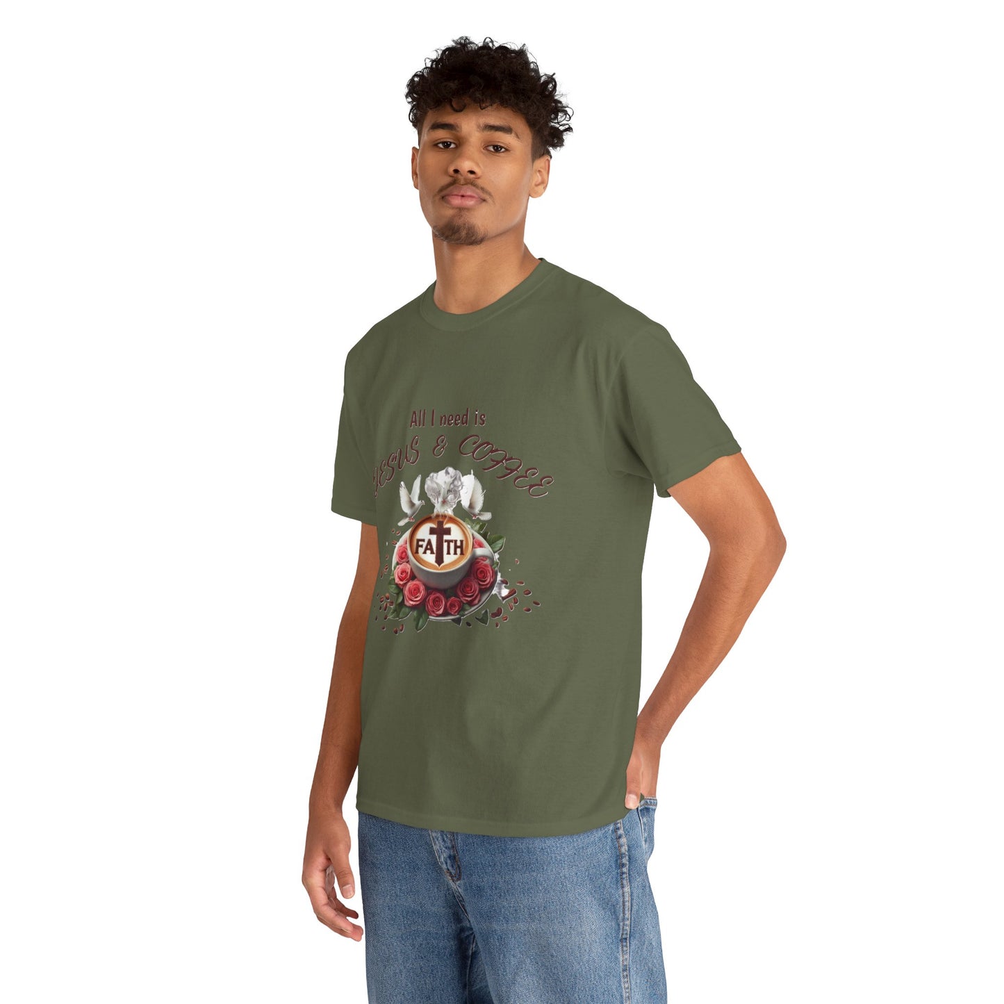 Copy of Jesus and Coffee Tee