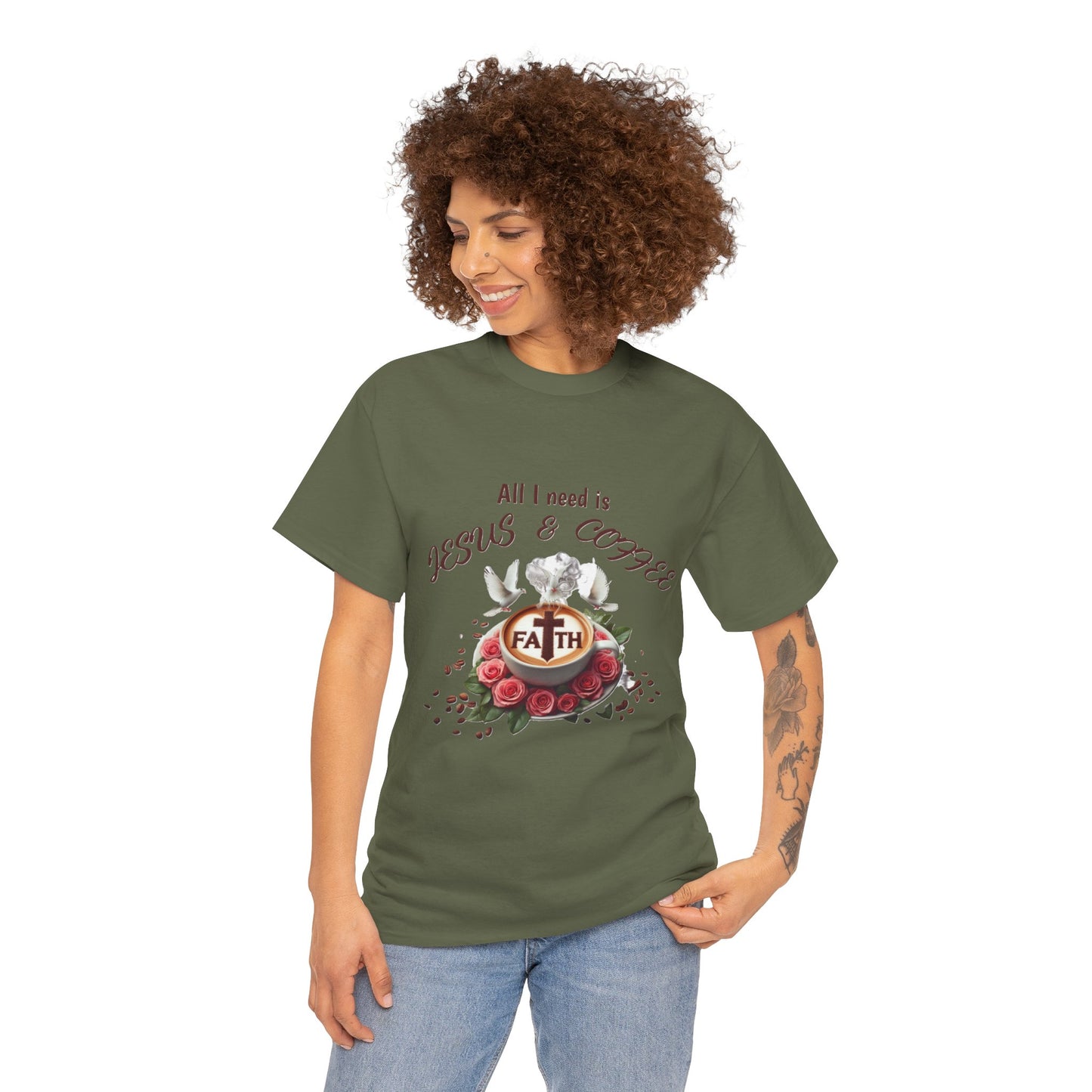 Copy of Jesus and Coffee Tee