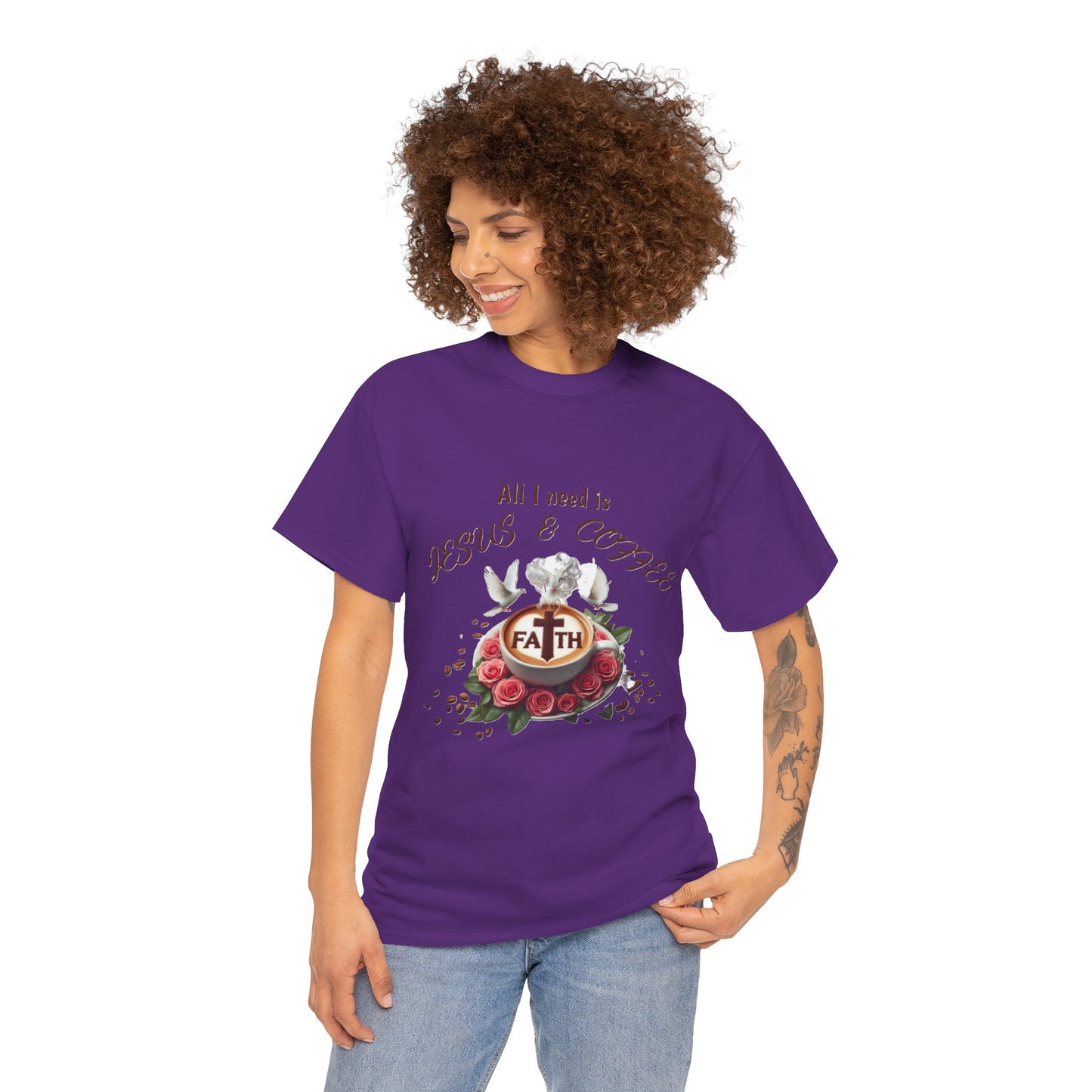 Copy of Jesus and Coffee Tee