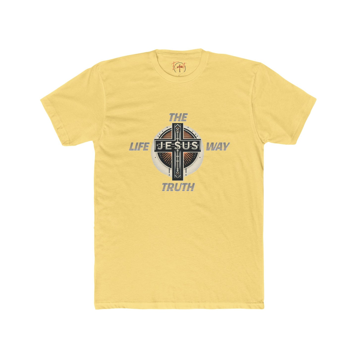 Copy of Unisex Cotton Crew Tee "THE WAY TRUTH LIFE"