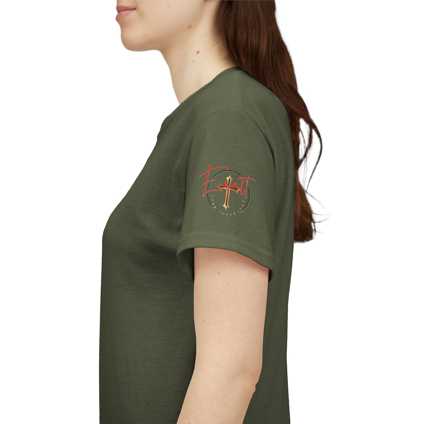 Christian Tee - Philippians 4:13 'Faith Is My Strength'
