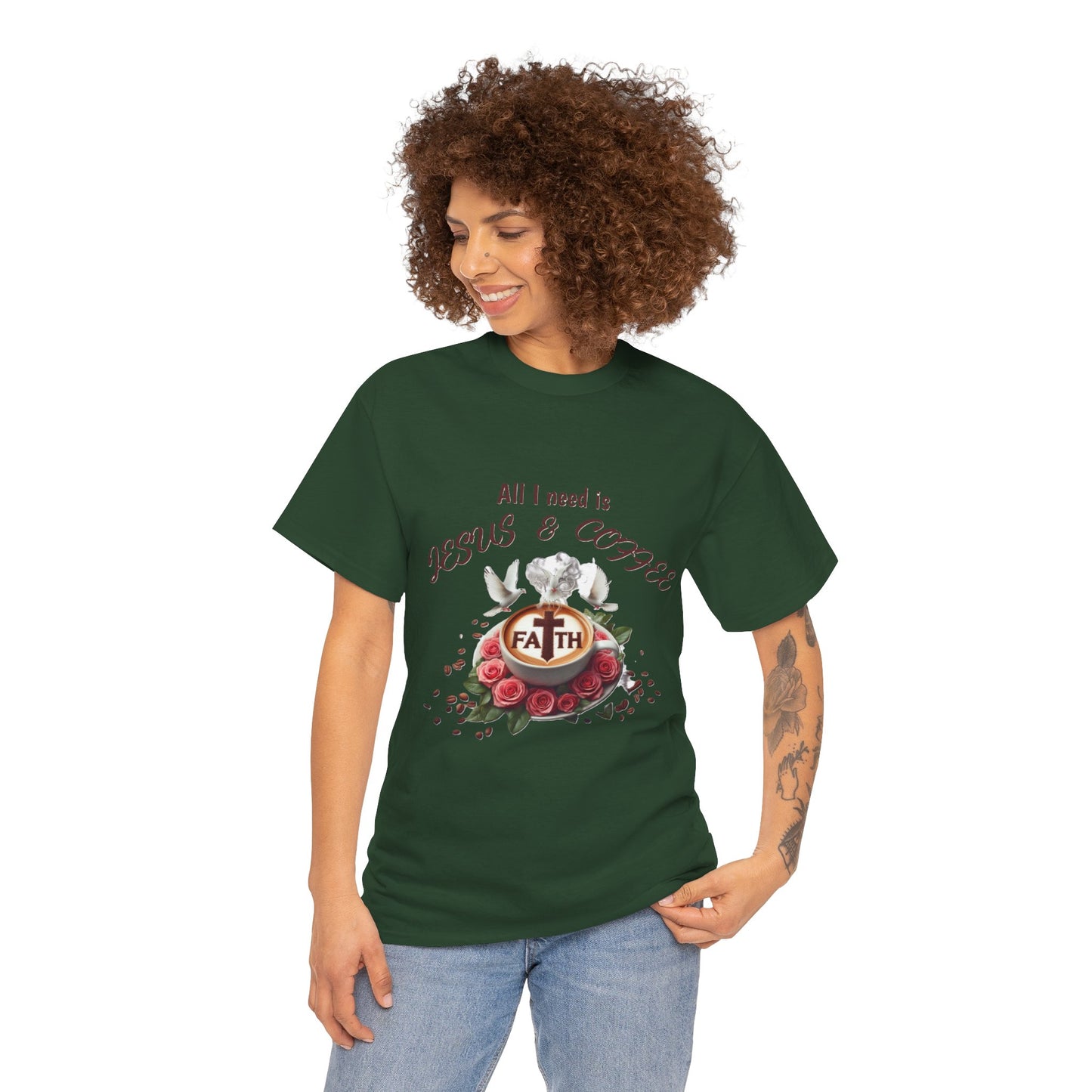 Copy of Jesus and Coffee Tee