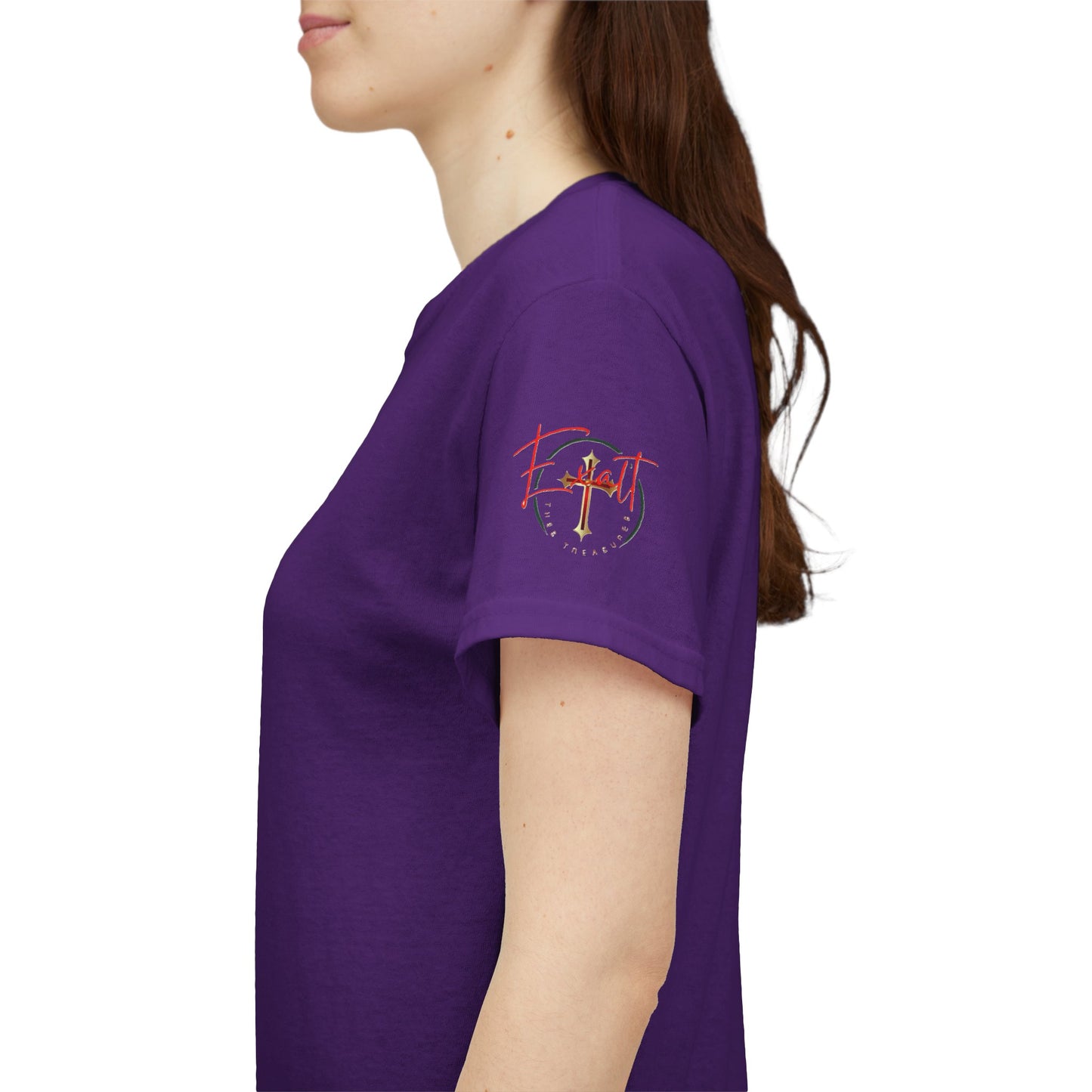 Christian Tee - Philippians 4:13 'Faith Is My Strength'