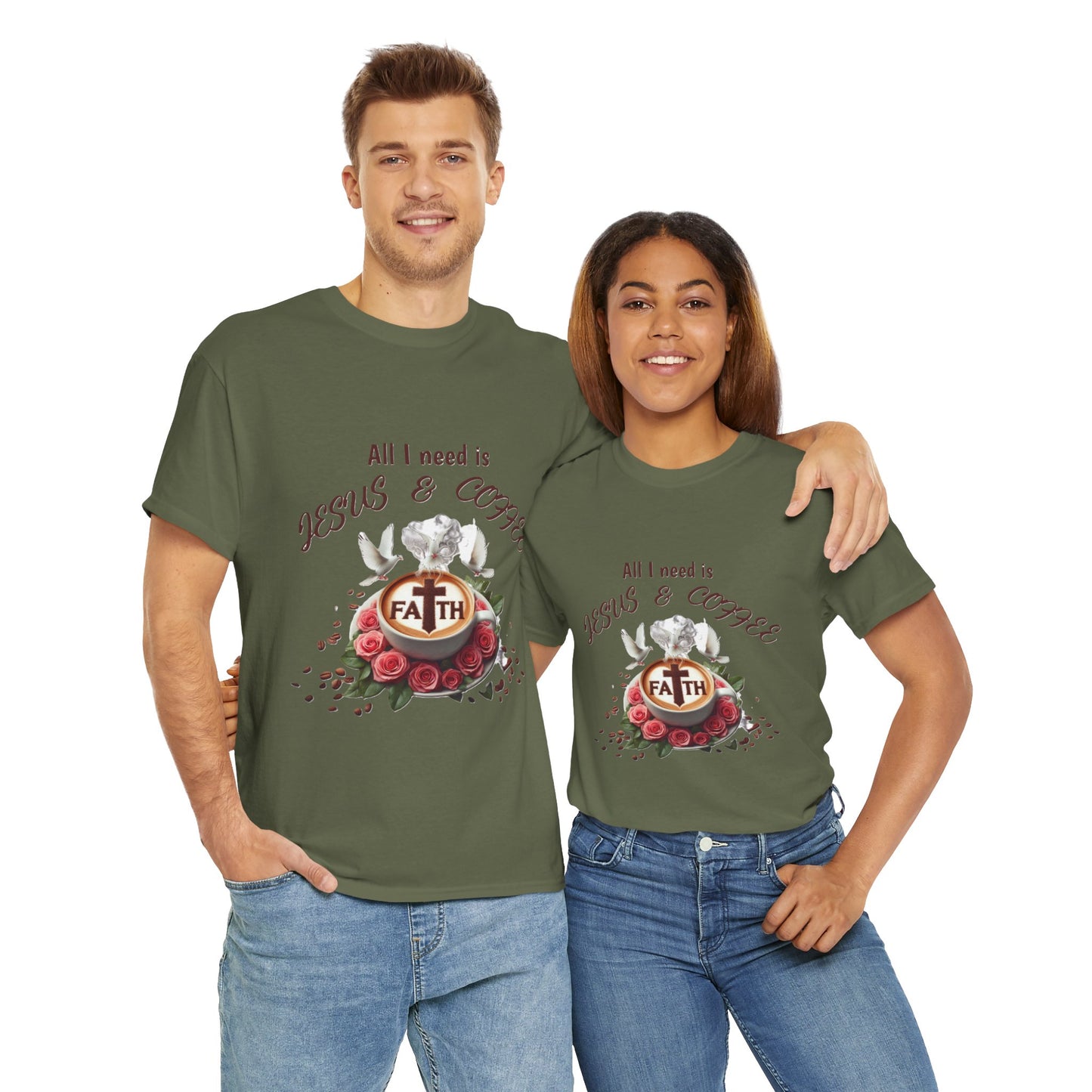 Copy of Jesus and Coffee Tee