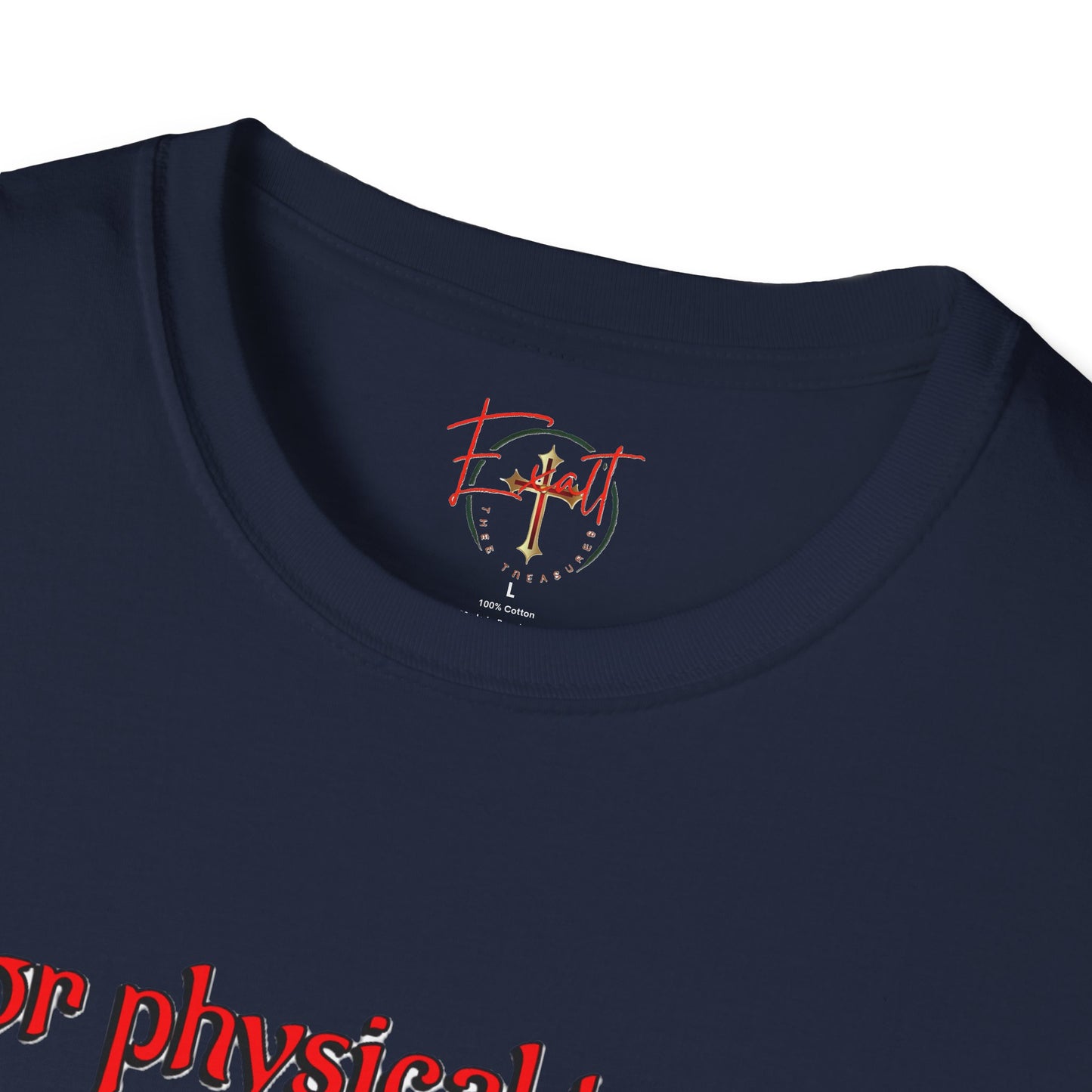 Christian Verse Softstyle T-Shirt - 1 Timothy 4:8