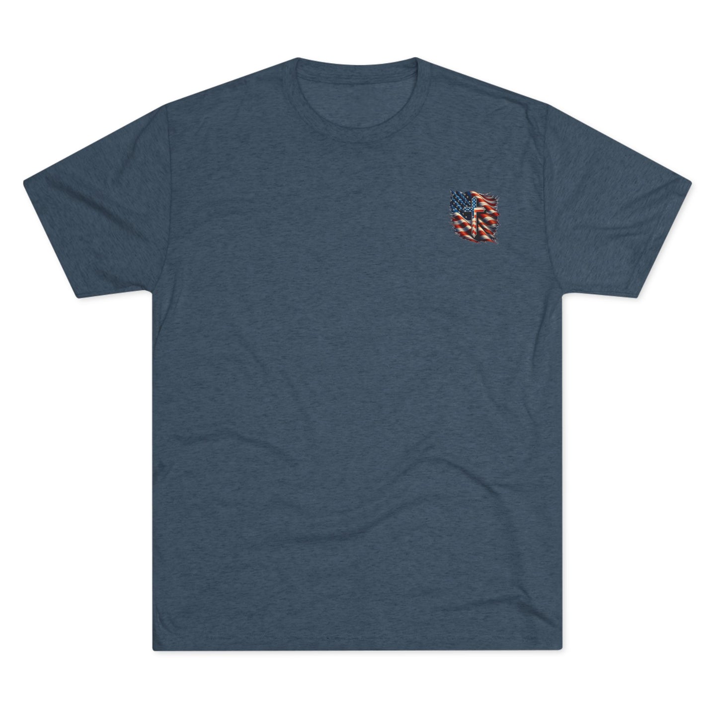 Copy of Unisex Tri-Blend Crew Tee "GOD BLESS AMERICA"