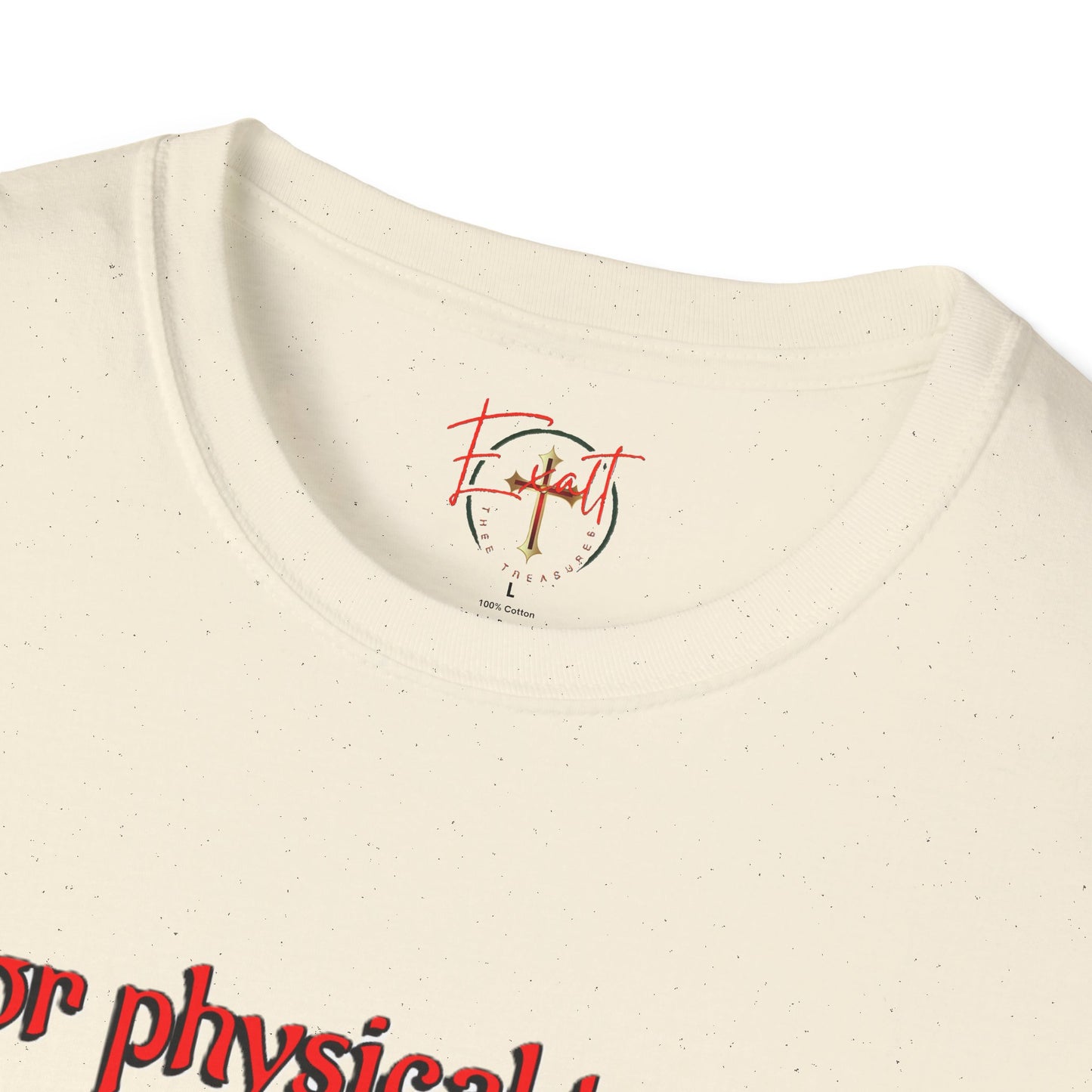 Christian Verse Softstyle T-Shirt - 1 Timothy 4:8