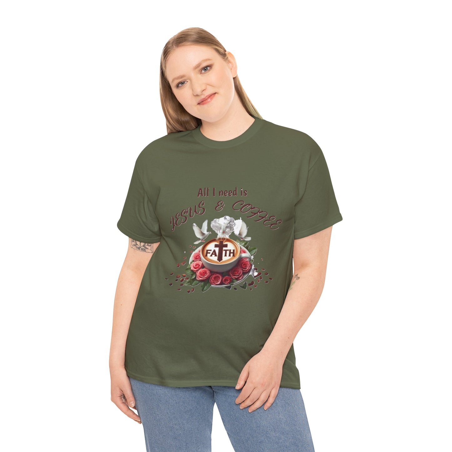 Copy of Jesus and Coffee Tee