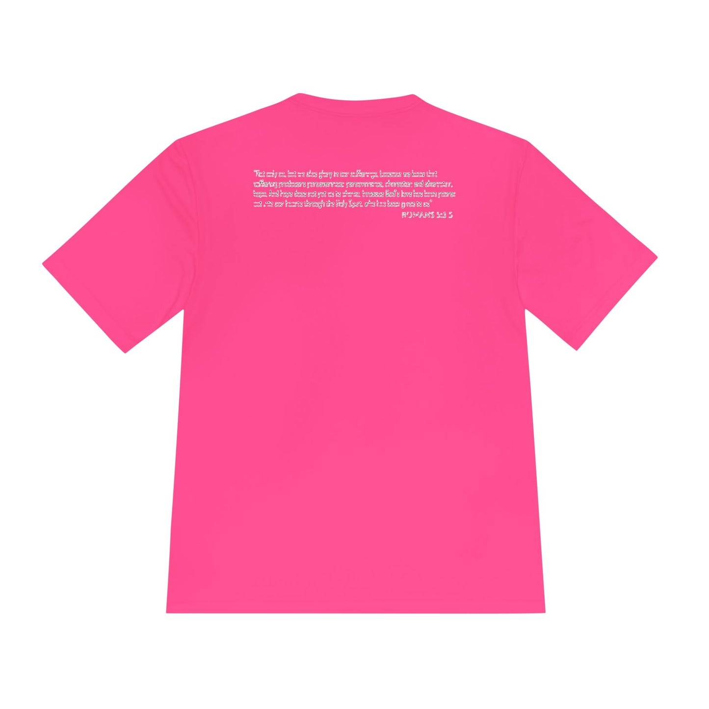 Unisex Moisture "Suffering Produces Perseverance" Wicking Tee