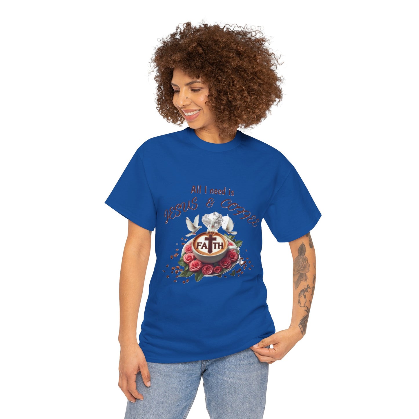 Copy of Jesus and Coffee Tee