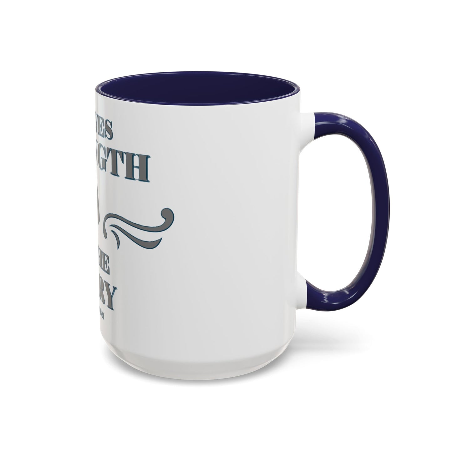 Mug - Bible Verse Isaiah 40:29-31 'He gives Strength to the Weary'