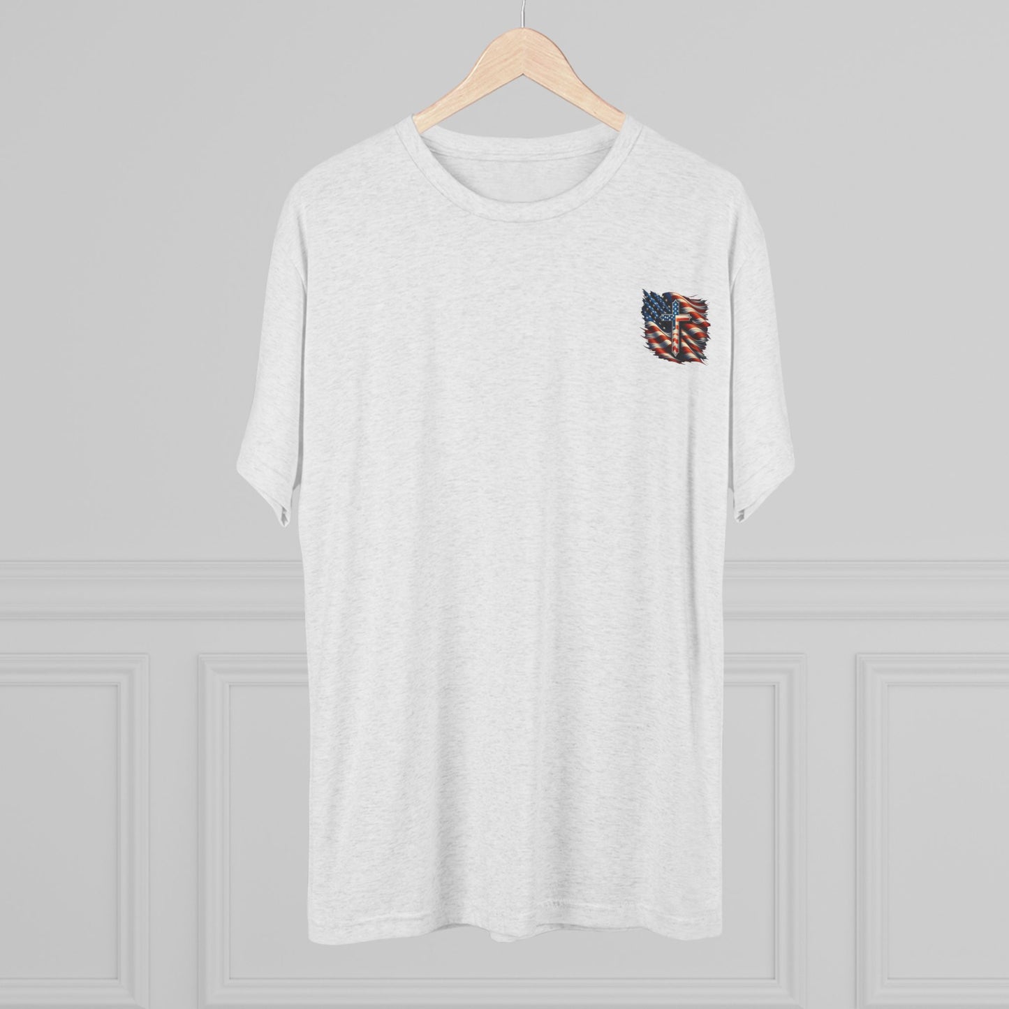Copy of Unisex Tri-Blend Crew Tee "GOD BLESS AMERICA"
