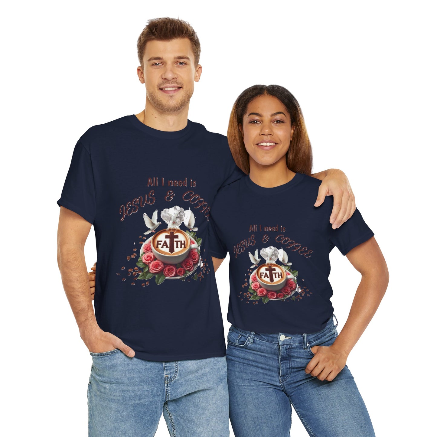 Copy of Jesus and Coffee Tee