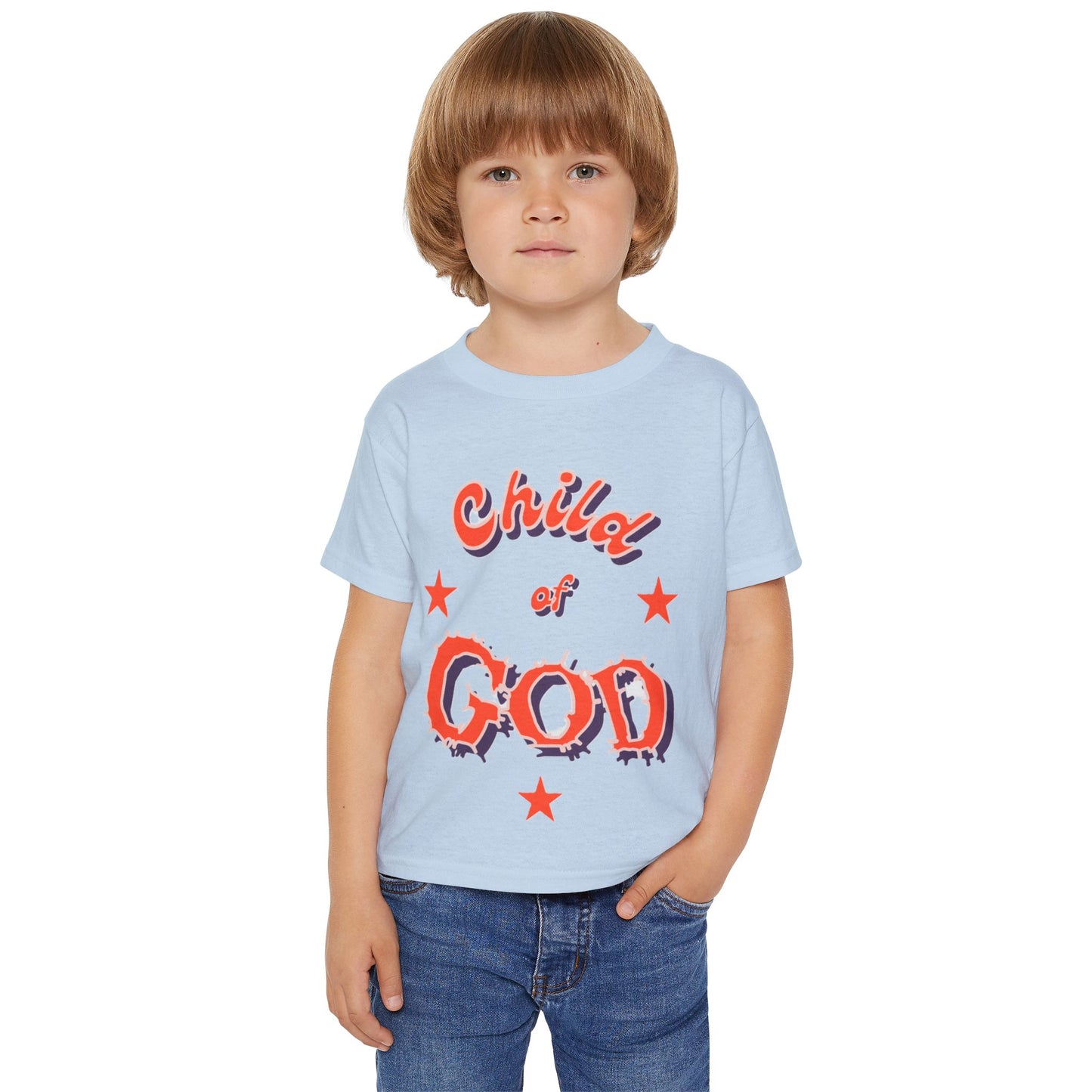 Heavy Cotton™ Toddler "Child of GOD" T-shirt