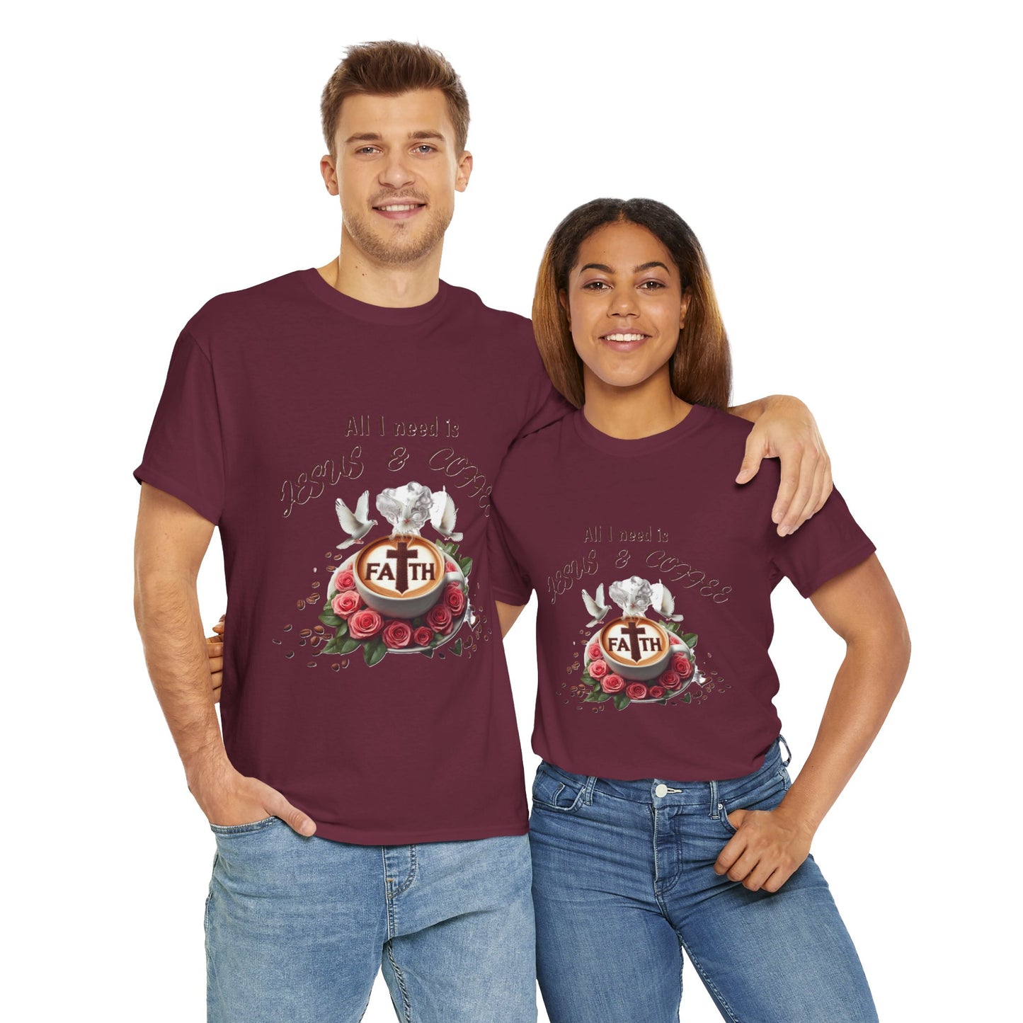 Jesus and Coffee Tee