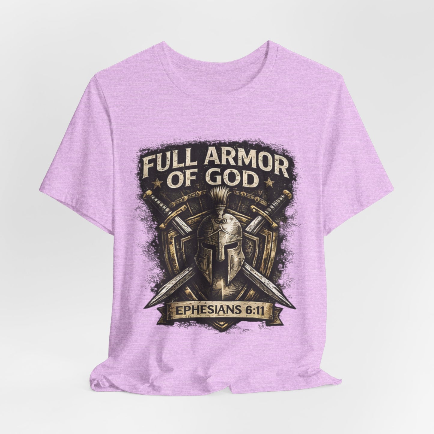 Full Armor of God T-Shirt — Ephesians 6:11 Christian Faith Tee