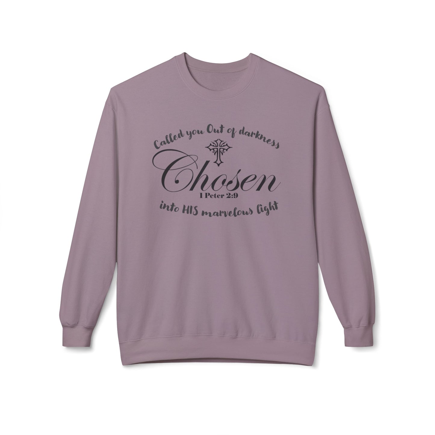 Christian Sweatshirt 1 Peter 2:9 Verse