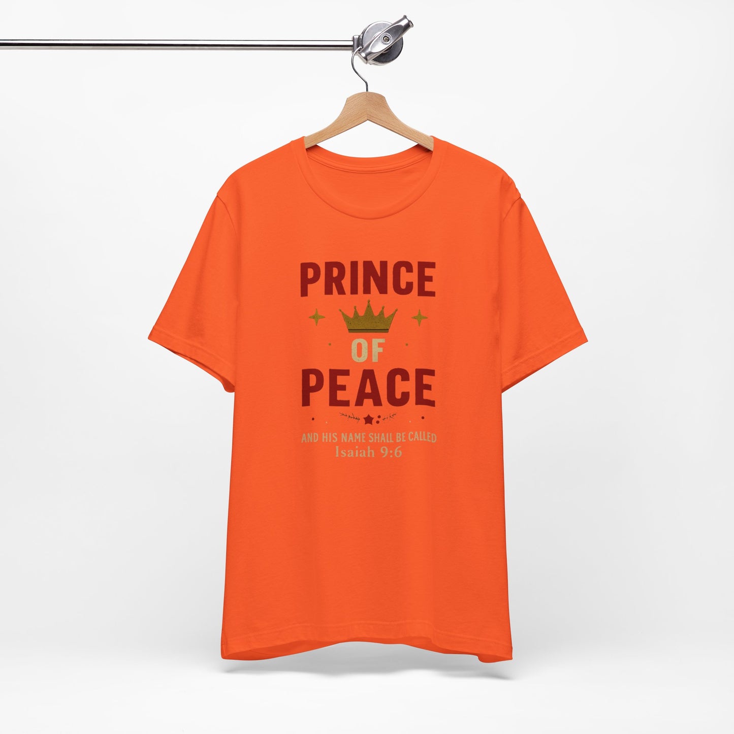 Prince of Peace Isaiah 9:6 T-Shirt — Bible Verse Christian Tee