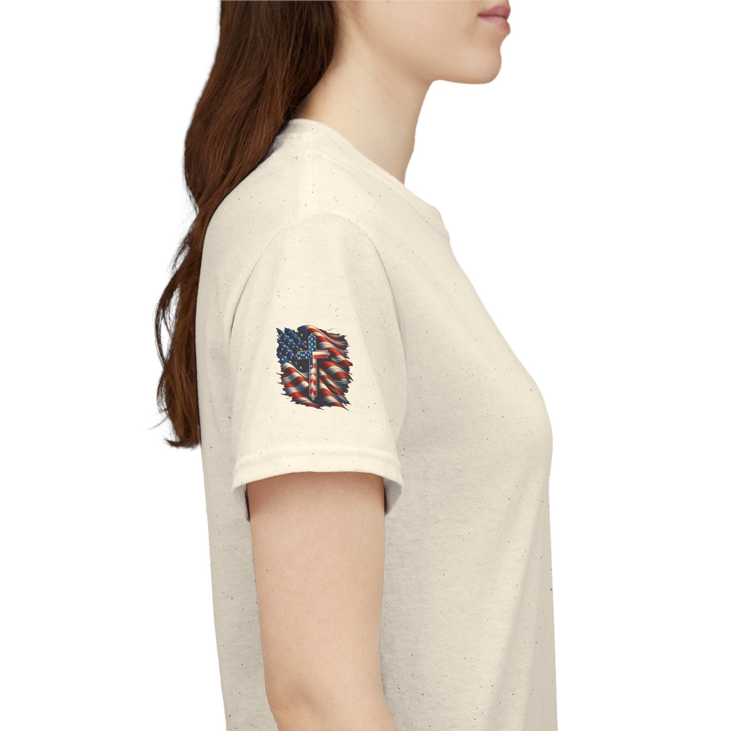 Christian Tee - Philippians 4:13 'Faith Is My Strength' (Copy)