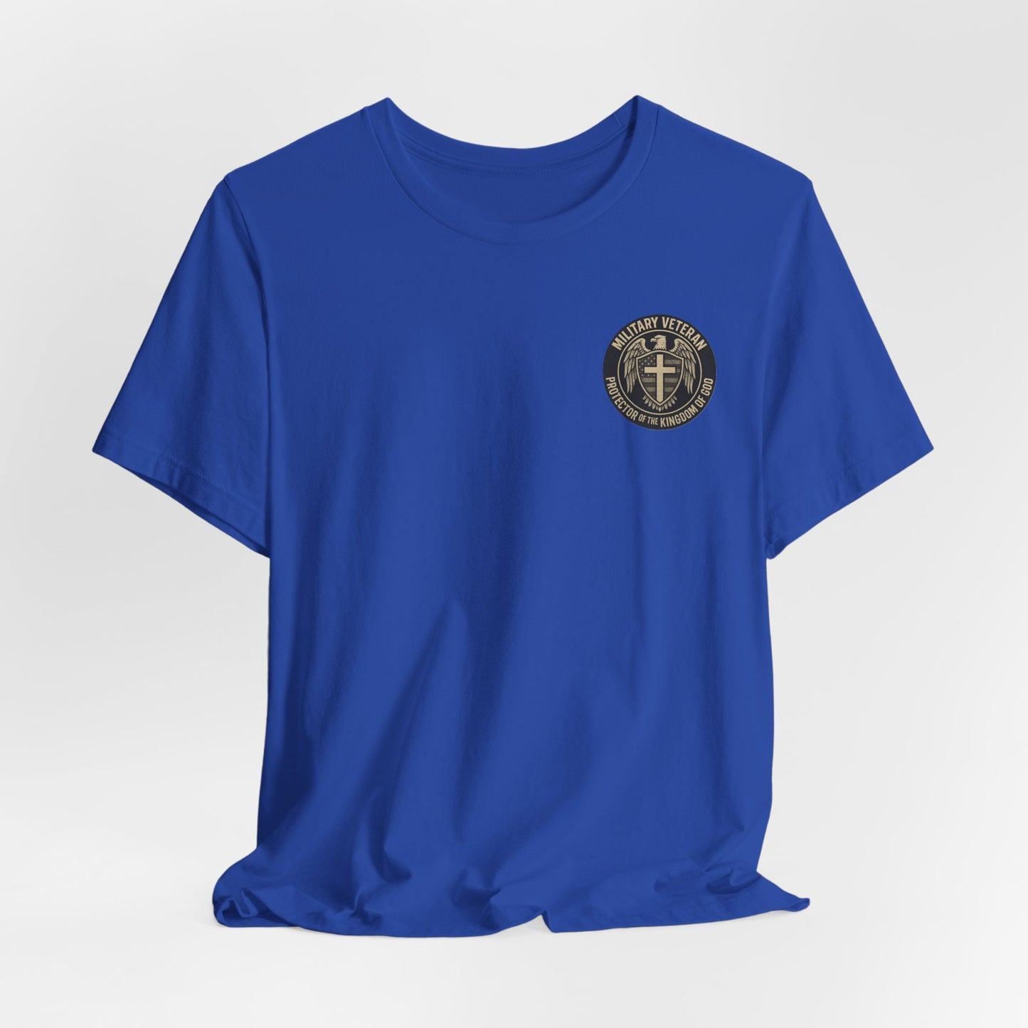 Veteran Protector Tee — "Military Veteran Protector of the Kingdom of God"