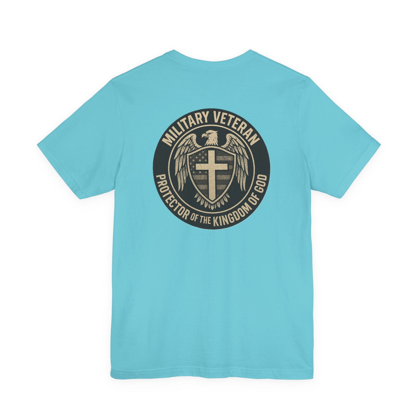 Veteran Protector Tee — "Military Veteran Protector of the Kingdom of God"
