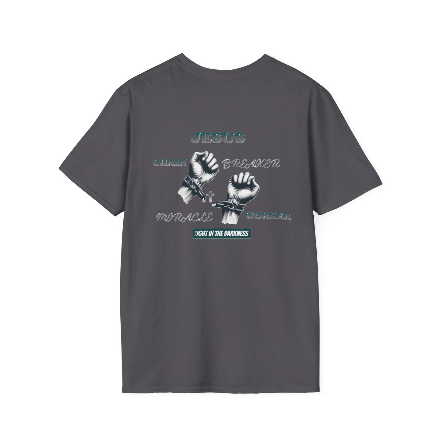 Christian Unisex Tee - Jesus Chain Breaker Design