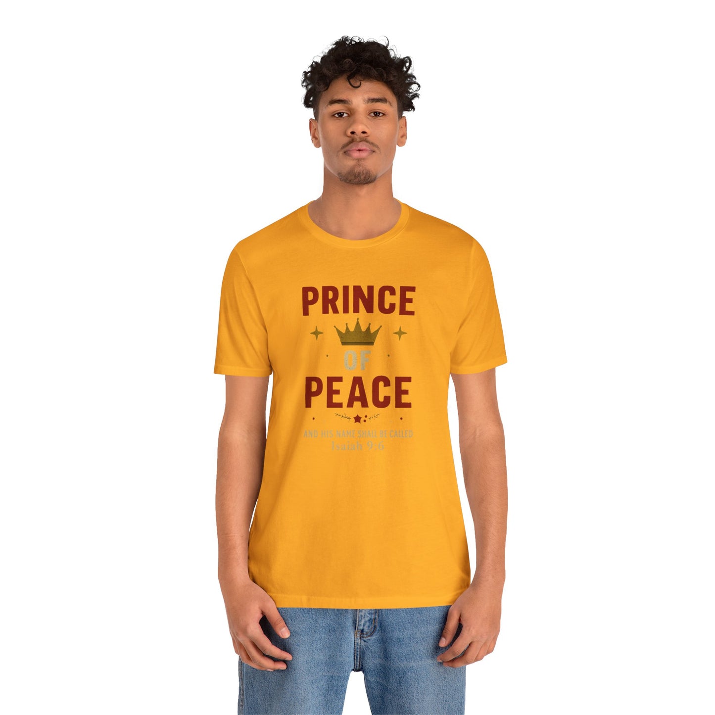 Prince of Peace Isaiah 9:6 T-Shirt — Bible Verse Christian Tee