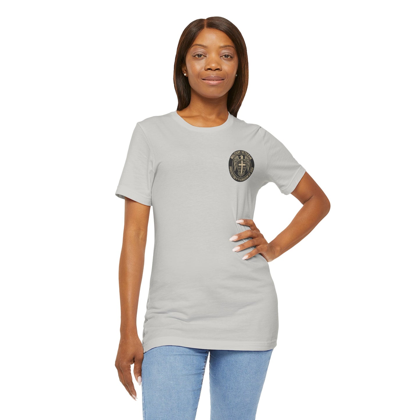 Veteran Protector Tee — "Military Veteran Protector of the Kingdom of God"