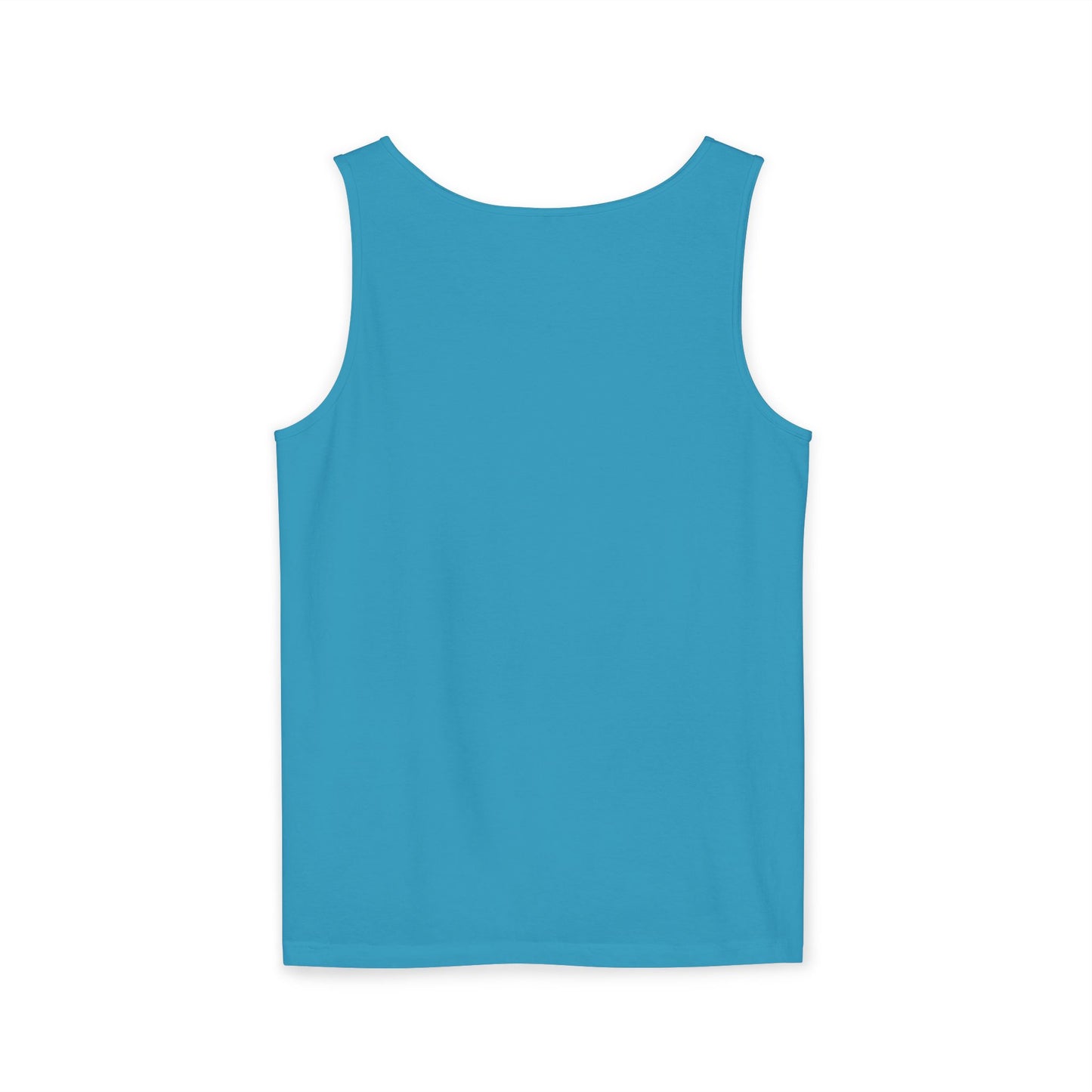 Unisex Garment-Dyed Tank Top "Suffering produces Perseverance"