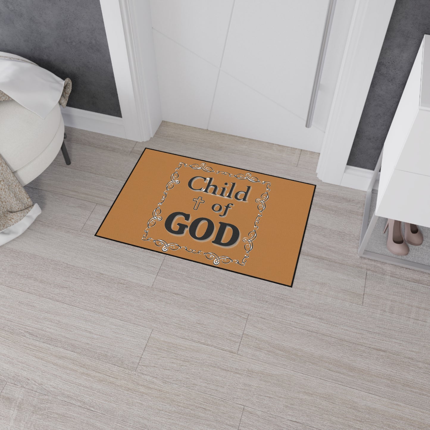 Heavy Duty Floor Mat "Child of God"