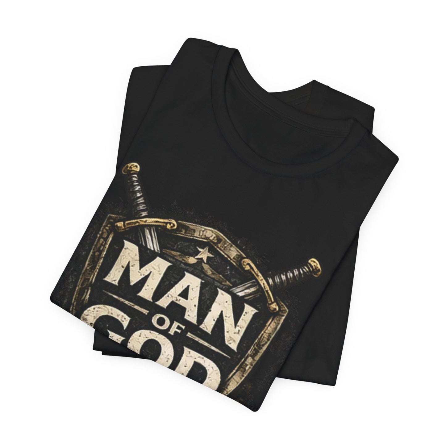 Man of God Tee — 1 Timothy 6:11 Christian Faith T-Shirt