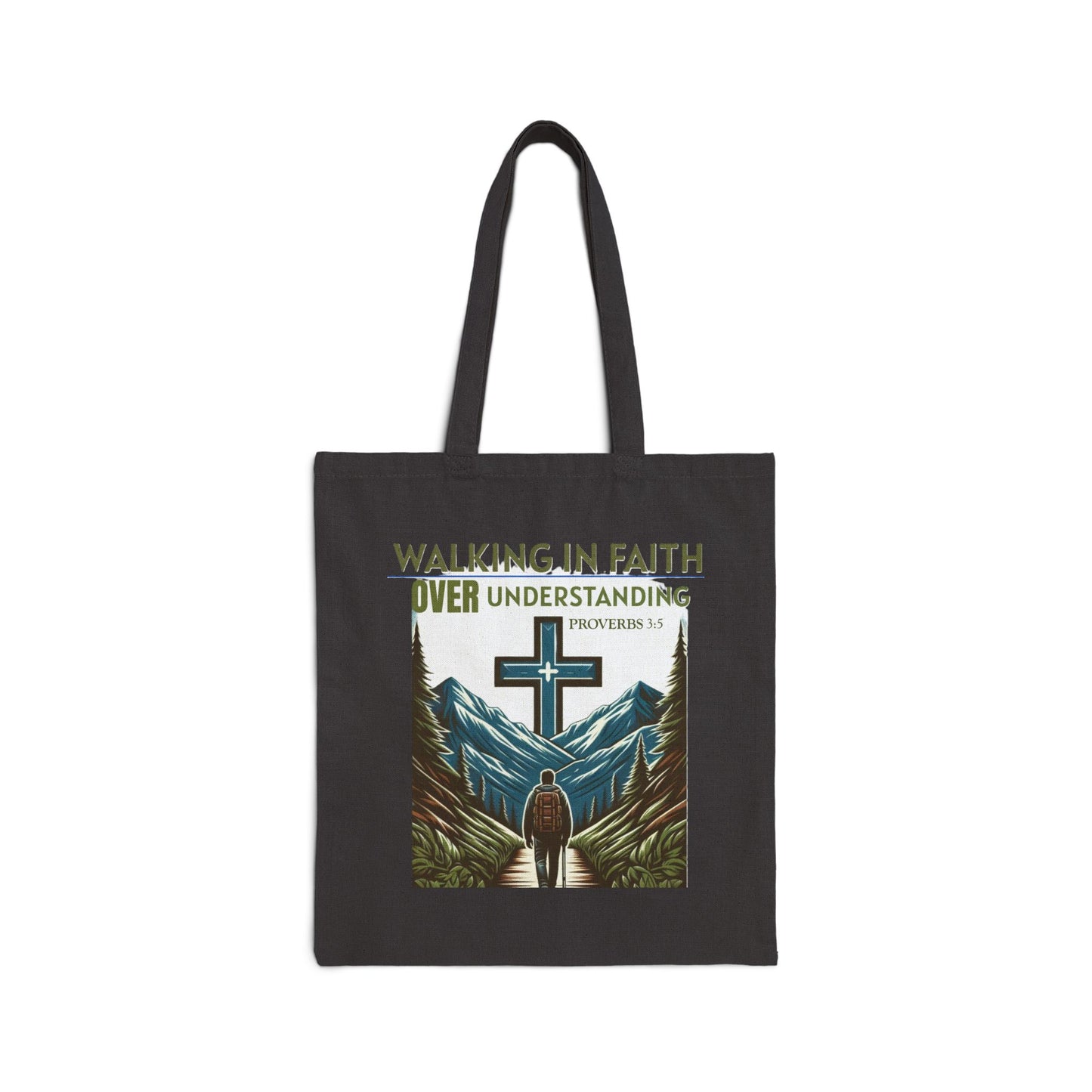 Tote Bag with Bible Verse Proverbs 3:5