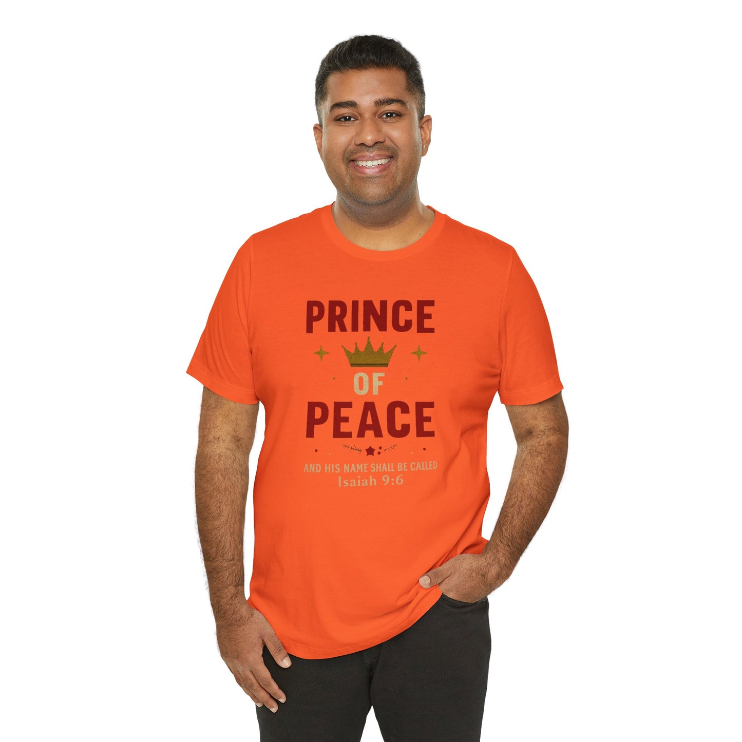 Prince of Peace Isaiah 9:6 T-Shirt — Bible Verse Christian Tee